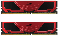 16GB 3200MHz DDR4 RAM Team Group Elite Plus fekete/piros CL22 (2x8GB) (TPRD416G3200HC22DC01)