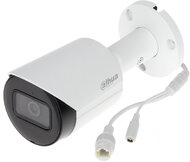 Dahua IP csőkamera - IPC-HFW2441S-S (4MP, 2,8mm, kültéri, H265+, IP67, IR30m, ICR, WDR, SD, PoE, mikrofon, Lite AI)