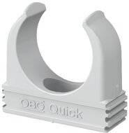 OBO 2955 M25 100db/csomag világosszürke quick rögzítőbilincs