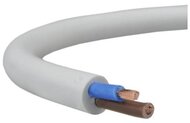 H05VV-F 2x1,5 mm2 100m Mtk fehér kábel