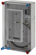 Hensel HB3000-U 1xM63A 1-szintes 1-mérőhely szerelőlappal huzalozással 1/3F mérőszekrény