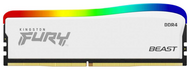 8GB 3600MHz DDR4 RAM Kingston Fury Beast RGB SE memória (KF436C17BWA/8)