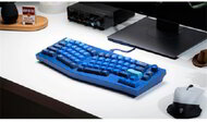 Keychron Q8 Swappable RGB Backlight Knob ISO USB billentyűzet barebone kék