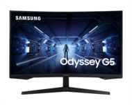 Samsung 32" LC32G55TQBUXEN Odyssey G5 Gaming - Ívelt Gaming 144Hz VA monitor 32" G5, 2560x1440, 16:9, 300cd/m2, 1ms, DispalyPort/HDMI