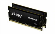 Kingston 64GB 5600MHz DDR5 CL40 SO-DIMM Kit of 2x32GB FURY Impact PnP - KF556S40IBK2-64