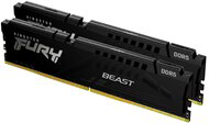 Kingston 64GB 6000MHz DDR5 CL40 DIMM Kit of 2x32GB FURY Beast Black Intel XMP - KF560C40BBK2-64