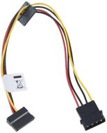 Akasa AK-CBPW01-30 4pin Molex - Dual SATA adapter kábel 30cm