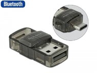Delock USB 2.0 Bluetooth 4.0 adapter 2 az 1-ben USB Type-C vagy A-típusú USB