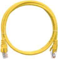 NIKOMAX Patch kábel S/FTP, CAT6a, PVC, 2m, sárga