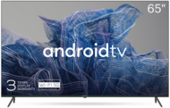 KIVI 65" 65U740NB - UHD, Google Android TV, Black, 3840x2160, 60 Hz, , 2x12W, 111 kWh/1000h , BT5, HDMI ports 4, 24 months