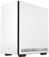 DeepCool Számítógépház - CH370 WH (fehér, ablakos, 1x12cm ventilátor, Mini-ITX / Mico-ATX, 2xUSB3.0)