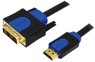 LogiLink HDMI M - DVI M Kábel 1m Fekete
