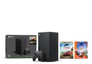 Microsoft Xbox Series X 1TB fekete játékkonzol + Forza Horizon 5 Premium játékszoftver