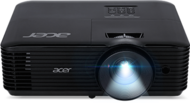 ACER DLP Projektor X1329WHP, WXGA (1280x800), 16:10, 4500Lm, 20000/1, VGA, RCA, fekete