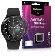 MSP LA-2282 Galaxy Watch 4 Classic (46mm) AntiCrash Shield Edge 3D 2db ütésálló kijelzővédő fólia
