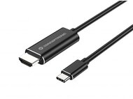 Conceptronic Kábel - ABBY04B (USB-C to HDMI, 4K/60Hz, 2m, fekete)
