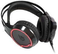 Conceptronic Fejhallgató - ATHAN01B (USB, Kompatilibis: PC/PS4, 7.1 hangzás, hangerőszabályzó, fekete)
