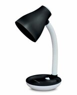 Esperanza Atria asztali lámpa, E27 foglalat, fekete