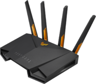 ASUS Wireless Router Dual Band AX4200 1xWAN(2.5Gbps) + 4xLAN(1000Mbps) + 1xUSB, TUF-AX4200