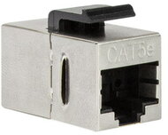 Logilink Cat.5e Keystone Inline csatlakozó, STP, 14,5 mm széles, fém