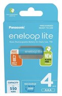 Panasonic Eneloop BK-4LCCE/4BE AAA 550mAh mikro ceruza akku 4db/csomag