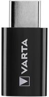 Varta 57945101401 microUSB - Type C fekete adapter