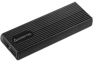 CHIEFTEC Külső Ház M.2 SSD, Alumínium ház, USB3.2 Gen2, USB-A - USB-C, fekete
