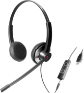 Addasound Fejhallgató UC - EPIC 502 (USB csatlakozó, Noice Cancelling mikrofon, fekete-szürke)