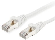 Equip Kábel - 606001 (S/FTP patch kábel, CAT6A, LSOH, PoE/PoE+ támogatás, fehér, 0,25m)