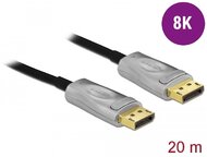 Delock Aktív optikai kábel DisplayPort 1.4 8K 20 m