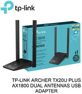 TP-LINK Wireless Adapter USB Dual Band AX1800, ARCHER TX20U PLUS