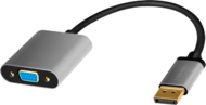 Logilink DisplayPort adapter, DP/M - VGA/F, 1080p/60 Hz, alu, 0,15 m