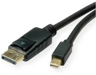 ROLINE Kábel DisplayPort - Mini DisplayPort, M/M, 1m