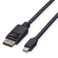 ROLINE Kábel DisplayPort - Mini DisplayPort, M/M, 2m