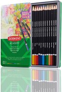 Derwent Academy 12 db-os fémdobozos színesceruza készlet