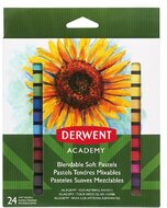 Derwent Academy 24 db puha pasztell kréta készlet