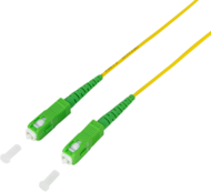 Logilink Fiber szimplex patch kábel, OS2, SM G.657.A2, SC/APC-SC/APC, 1 m