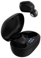 DEVIA JOY A6 bluetooth fülhallgató SZTEREO (v5.0, TWS, mikrofon, extra mini + töltőtok) FEKETE