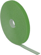 Delock Hurkolható rögzítok, 10 m x 13 mm (H x Sz) tekercs, zöld
