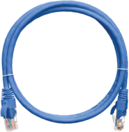 NIKOMAX Patch kábel UTP, CAT6, PVC, 10m, kék