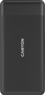 CANYON CNE-CPB1009B PB-109, Power bank 10000mAh Li-poly battery, Input Lightning &Type C : 5V/2A, 9V/2A PD 18W(Max), Output Type C 5V/3A,9V/2.2A,12V/1.5A 20W, Output USB A:5V3A,9V2A,12V1.5A,18W quick charging cable 0.3m, 144*68*16mm, 0.24kg, Black
