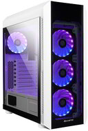 CHIEFTEC Scorpion 3 WHITE EDITION GL-03W-OP, ATX, 4xRGB Ventillátor + Kontroller, Edzett Üveg, fehér