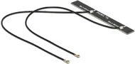 Delock WLAN Twin Antenna 2 x MHF IV /HSC MXHP32 compatible plug 802.11 ac/a/h/b/g/n 5 dBi 150 mm PCB
