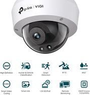 TP-LINK VIGI C230I (4mm) 3MP kültéri H.265 IP30 Smart Detection Dome Network Camera