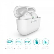 LAMAX Clips1 white WS vezeték nélküli fülhallgató fehér