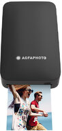 Agfaphoto Realipix Mini P Színes fotónyomtató, 5.3x8.6 cm képméret fekete