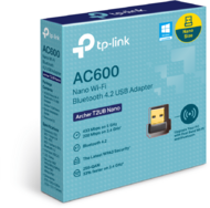 TP-LINK Archer T2UB Nano Wireless és Bluetooth 4.2 USB Adapter AC600 - Archer T2UB Nano