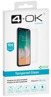 4-OK képernyővédő üveg (3D, íves, karcálló, tokbarát, ujjlenyomat olvasó, 9H) ÁTLÁTSZÓ Xiaomi 13 Lite