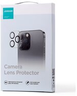 JOYROOM MIRROR kameravédő üveg (2.5D lekerekített szél, karcálló, ultravékony, 0,2mm, 9H) ÁTLÁTSZÓ Apple iPhone 14 Apple iPhone 14 Plus