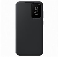 SAMSUNG tok álló (aktív FLIP, oldalra nyíló, Clear View Cover) FEKETE Samsung Galaxy S23 Plus (SM-S916)